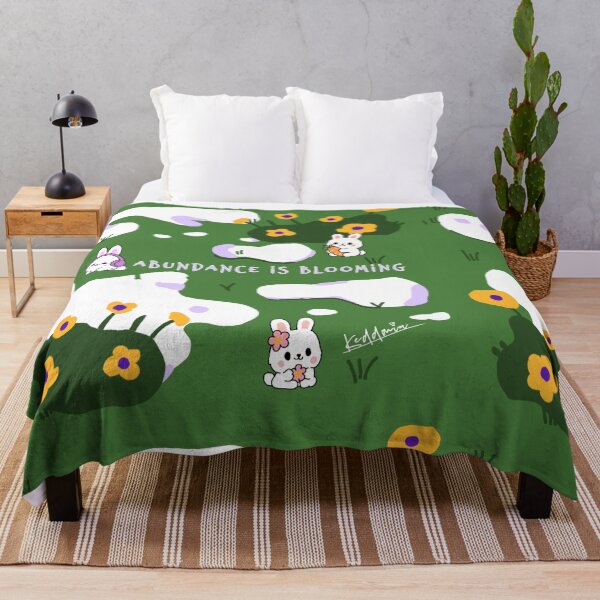 Item preview, Abundance is blooming bunnies by Olga Schembri designed and sold by Keddmia.