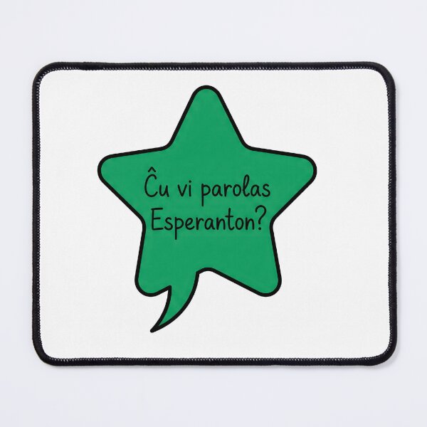 Item preview, Cu Vi Parolas Esperanton – Funny Esperanto Gift Do You Speak Esperanto Quote designed and sold by Sekla-Studio.