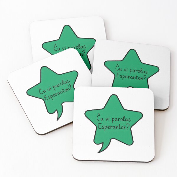 Item preview, Cu Vi Parolas Esperanton – Funny Esperanto Gift Do You Speak Esperanto Quote designed and sold by Sekla-Studio.