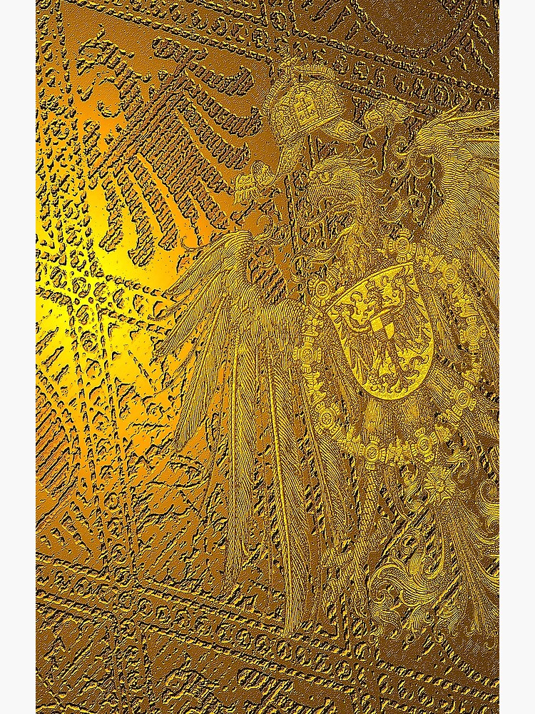 1888 Imperial German Eagle  by edsimoneit