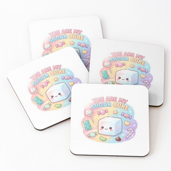 Item preview, You Are My Sugar Cube Sweet Sticker designed and sold by Imaginarium of Chaos falcon88 .