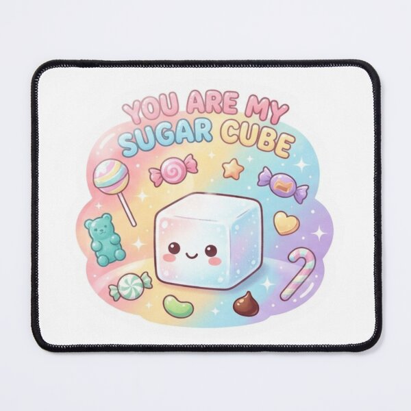 Item preview, You Are My Sugar Cube Sweet Sticker designed and sold by Imaginarium of Chaos falcon88 .