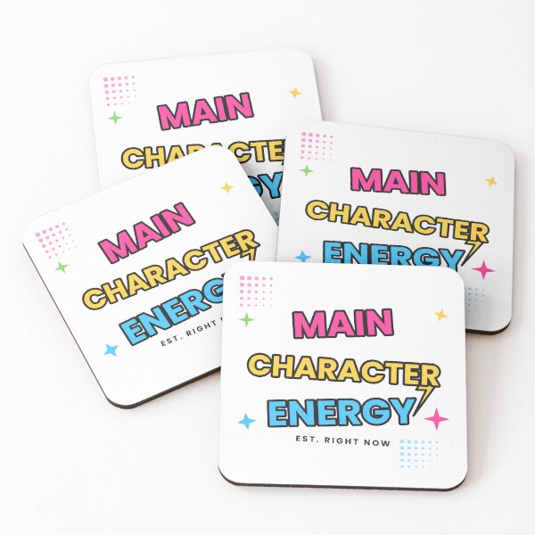 Item preview, MAIN CHARACTER ENERGY designed and sold by SLAYTHESPACE.