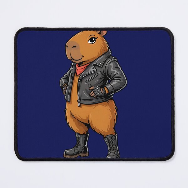 Item preview, Bad Attitude Capybara Punk Sticker designed and sold by lazulishop.
