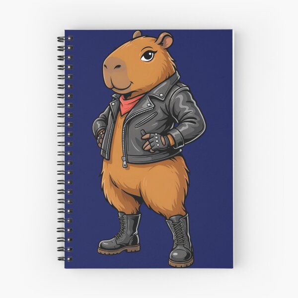 Item preview, Bad Attitude Capybara Punk Sticker designed and sold by lazulishop.