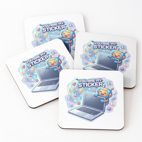Item preview, You Are My Sticker Pixel Art Sticker designed and sold by Imaginarium of Chaos falcon88 .
