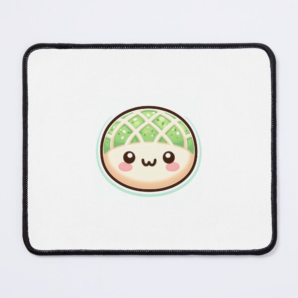 Item preview, Kawaii Melon Pan Sticker | Cute Japanese Sweet Bread designed and sold by PastelPawsArt.