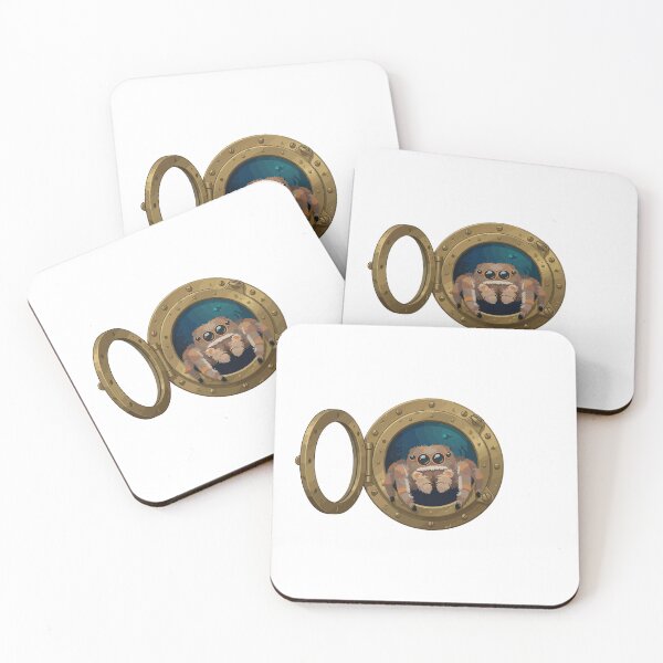 Item preview, Cute Jumping Spider Steampunk Submarine Porthole designed and sold by Arc2020.