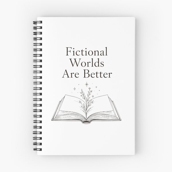 Item preview, Fictional Worlds Are Better designed and sold by Mr-AShop.
