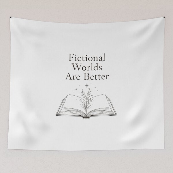 Item preview, Fictional Worlds Are Better designed and sold by Mr-AShop.