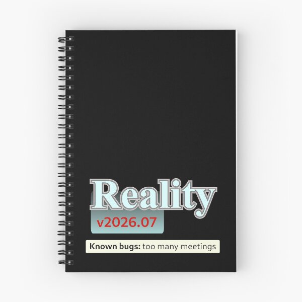 Item preview, Reality: too many meetings designed and sold by LittleGreyMan2026.