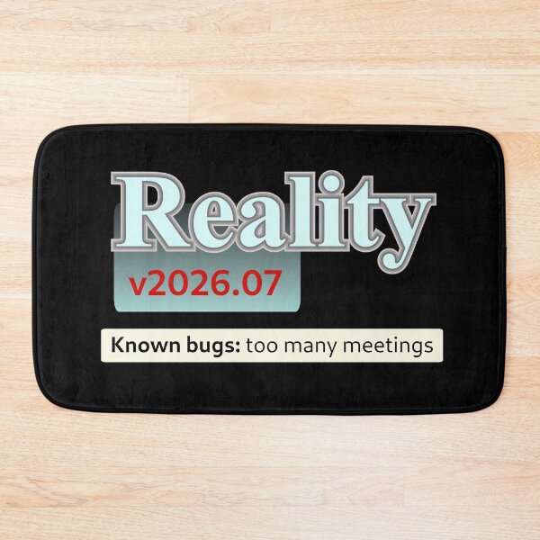 Item preview, Reality: too many meetings designed and sold by LittleGreyMan2026.