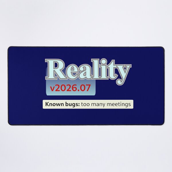 Item preview, Reality: too many meetings designed and sold by LittleGreyMan2026.