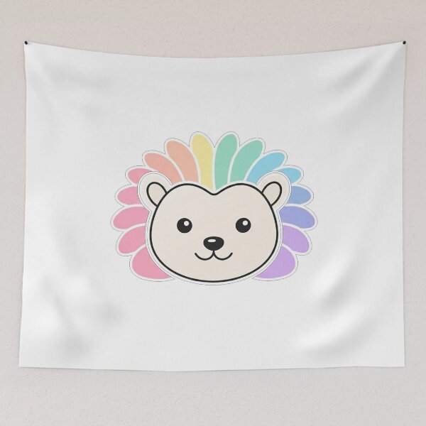 Item preview, Cute Rainbow Hedgehog designed and sold by Owcomm.