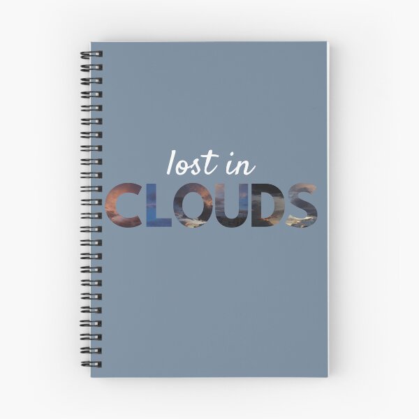 Item preview, Lost in Clouds, Dreamy Sky Typography for Cloud Lovers designed and sold by NeededTees.