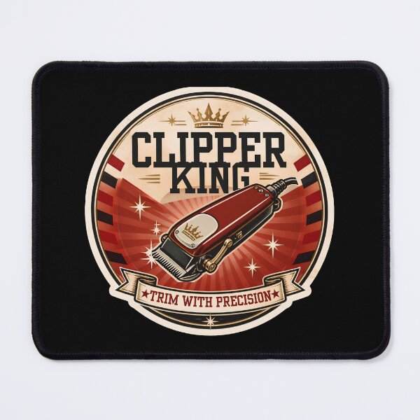 Item preview, Clipper King Trim With Precision Vintage Barber Emblem designed and sold by MikmaD.