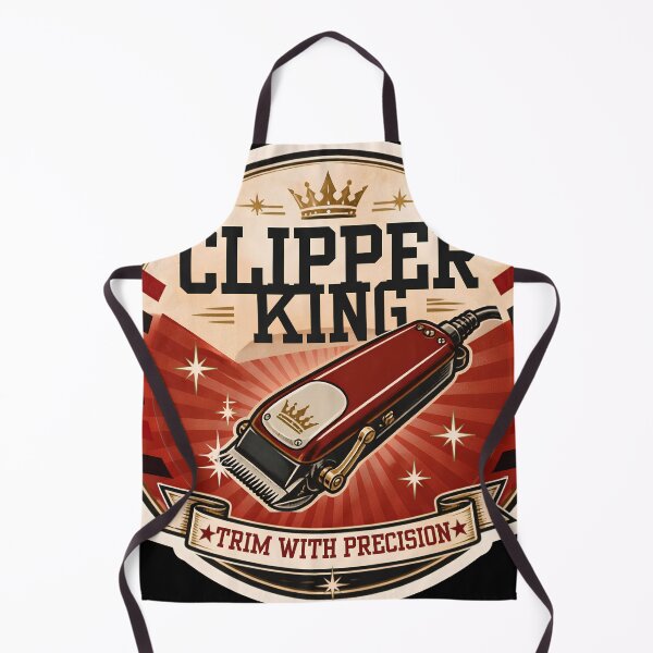 Item preview, Clipper King Trim With Precision Vintage Barber Emblem designed and sold by Barber MD Culture.