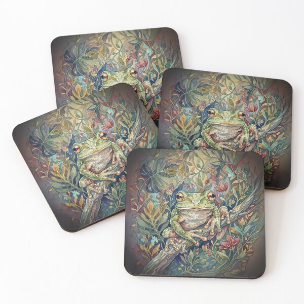 Item preview, Frog Portrait designed and sold by Home Decor Art.