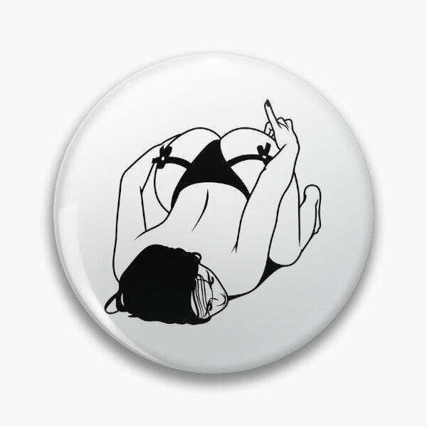 Item preview, Sexy Lingerie Woman Middle Finger designed and sold by raedattia.