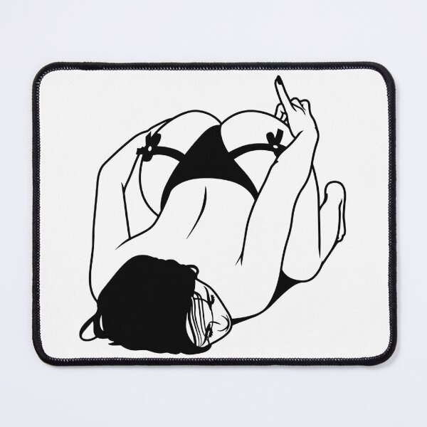 Item preview, Sexy Lingerie Woman Middle Finger designed and sold by raedattia.