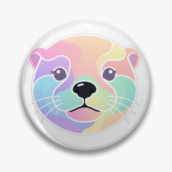 Item preview, Cute Pastel Rainbow Otter designed and sold by Owcomm.
