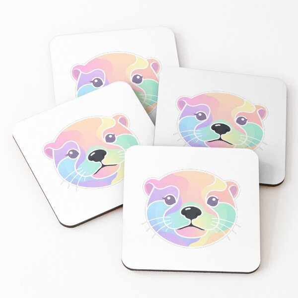 Item preview, Cute Pastel Rainbow Otter designed and sold by Owcomm.