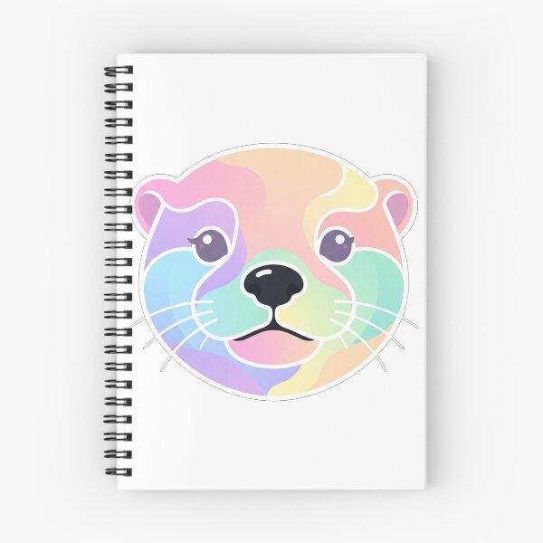 Item preview, Cute Pastel Rainbow Otter designed and sold by Owcomm.