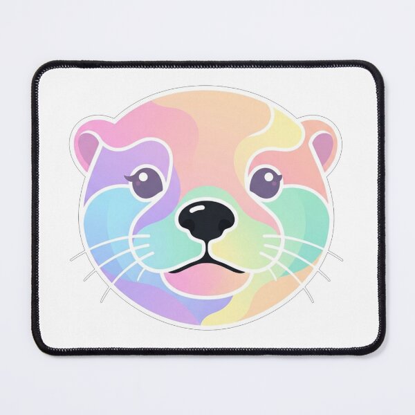 Item preview, Cute Pastel Rainbow Otter designed and sold by Owcomm.