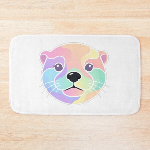 Item preview, Cute Pastel Rainbow Otter designed and sold by Owcomm.