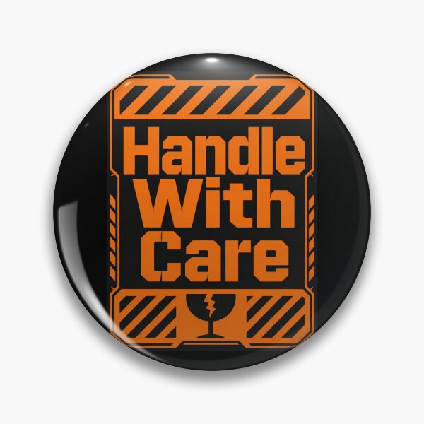 Item preview, Handle With Care Warning Label designed and sold by Mr-AShop.