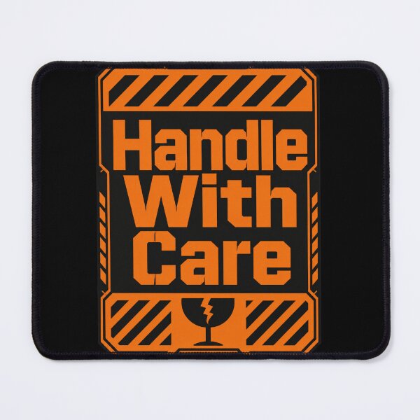 Item preview, Handle With Care Warning Label designed and sold by Mr-AShop.