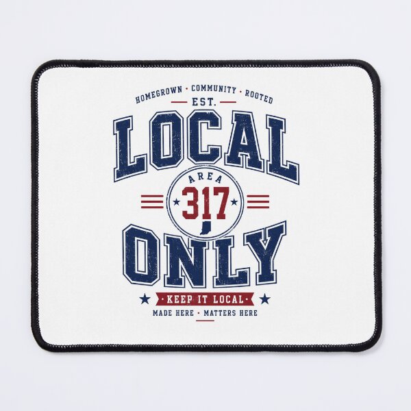 Item preview, Local Only 317 Basketball designed and sold by Mr-AShop.