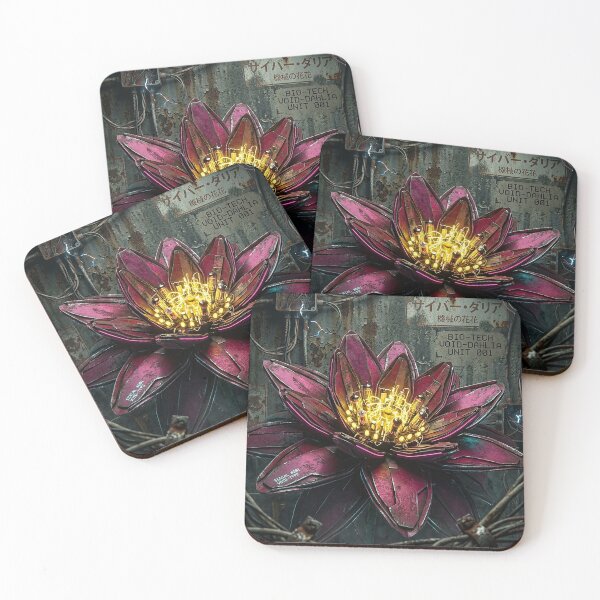 Item preview, Bio-Tech Cyberpunk Industrial Flower designed and sold by Apex_Visuals.