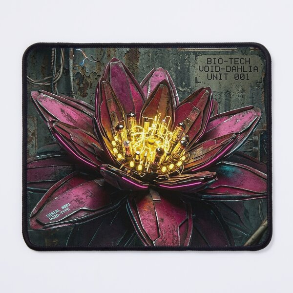 Item preview, Bio-Tech Cyberpunk Industrial Flower designed and sold by Apex_Visuals.