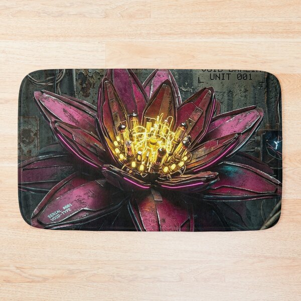 Item preview, Bio-Tech Cyberpunk Industrial Flower designed and sold by Apex_Visuals.