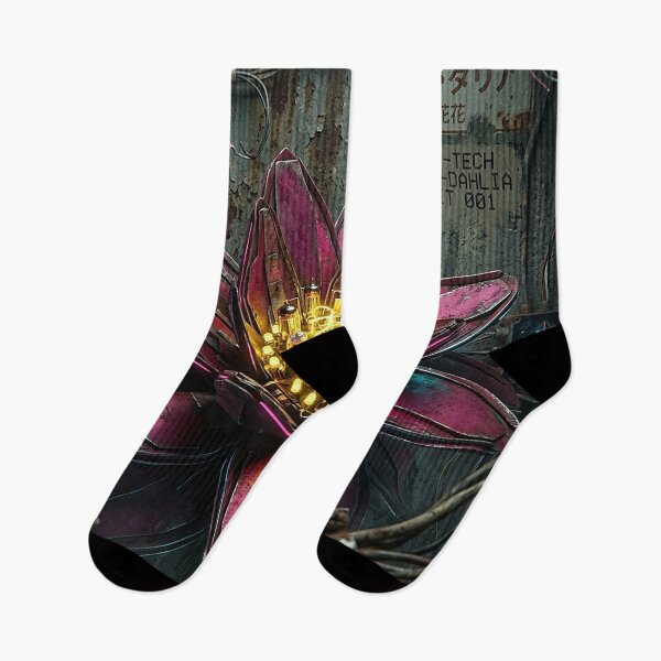 Item preview, Bio-Tech Cyberpunk Industrial Flower designed and sold by Apex_Visuals.