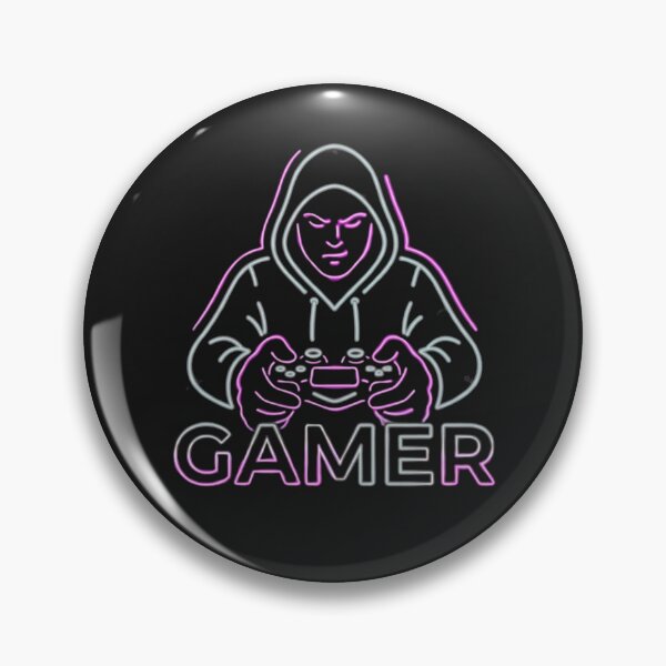 Item preview, Neon Gamer Mascot Cyberpunk LED Sign Art designed and sold by alalame.