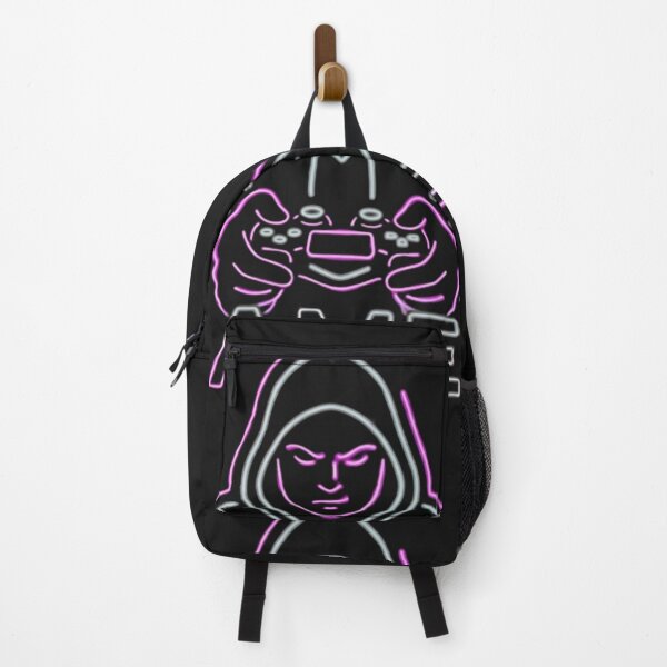 Item preview, Neon Gamer Mascot Cyberpunk LED Sign Art designed and sold by alalame.
