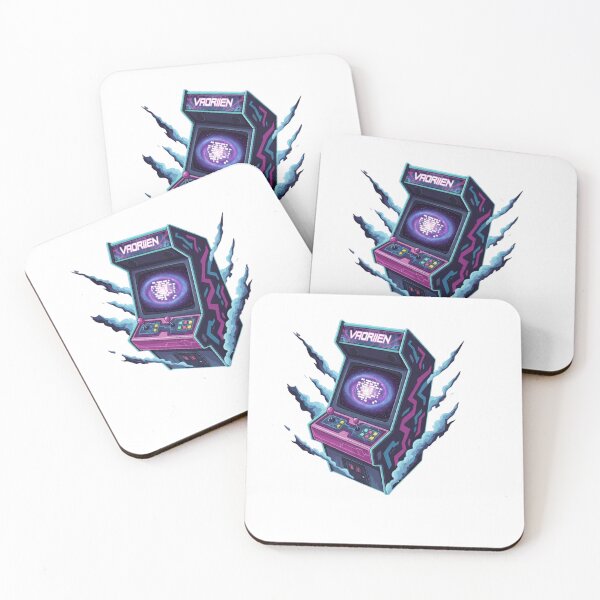 Item preview, Neon Cyberpunk Arcade Machine Retro Gaming Energy designed and sold by Dzblack.