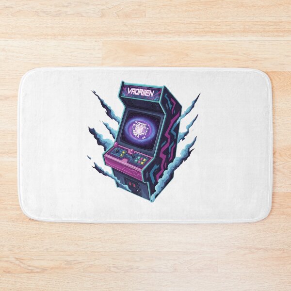 Item preview, Neon Cyberpunk Arcade Machine Retro Gaming Energy designed and sold by Dzblack.