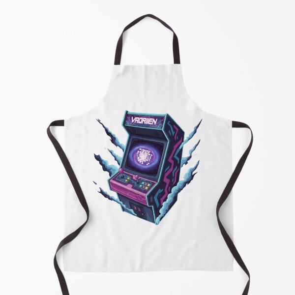 Item preview, Neon Cyberpunk Arcade Machine Retro Gaming Energy designed and sold by Dzblack.