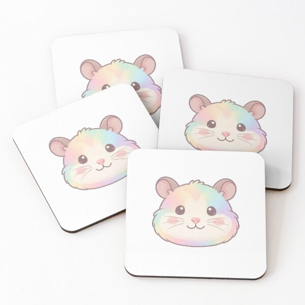 Item preview, Cute Pastel Rainbow Hamster designed and sold by Owcomm.
