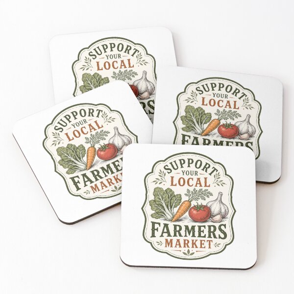 Artikelvorschau, Support Local Farmers Market entworfen und verkauft von Mr-AShop.