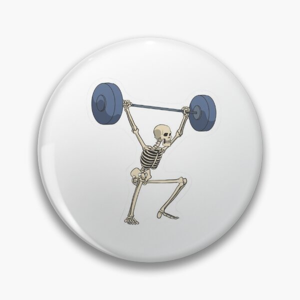 Item preview, Lift Until You're Bones | Funny Skeleton Weightlifting Design designed and sold by DripKick.