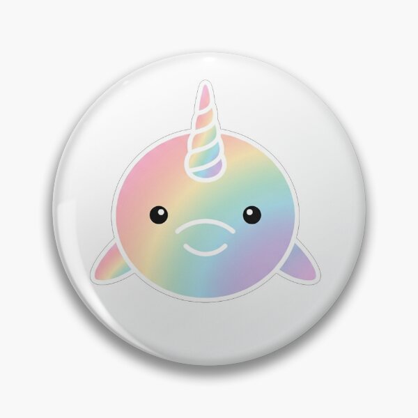 Item preview, Rainbow Kawaii Narwhal designed and sold by Owcomm.