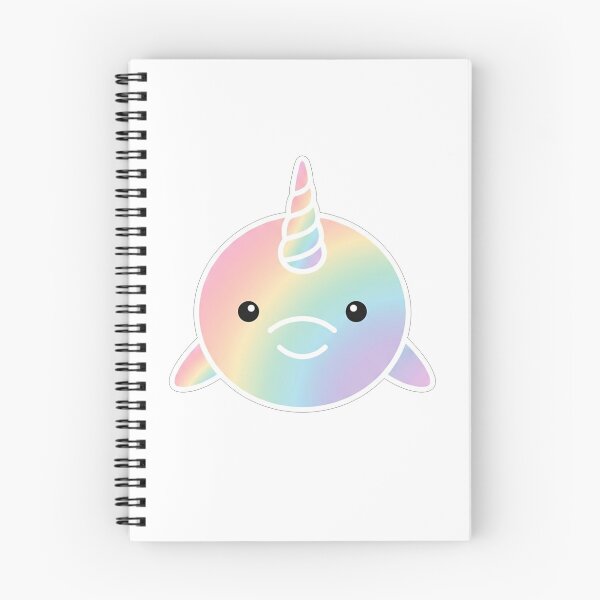 Item preview, Rainbow Kawaii Narwhal designed and sold by Owcomm.