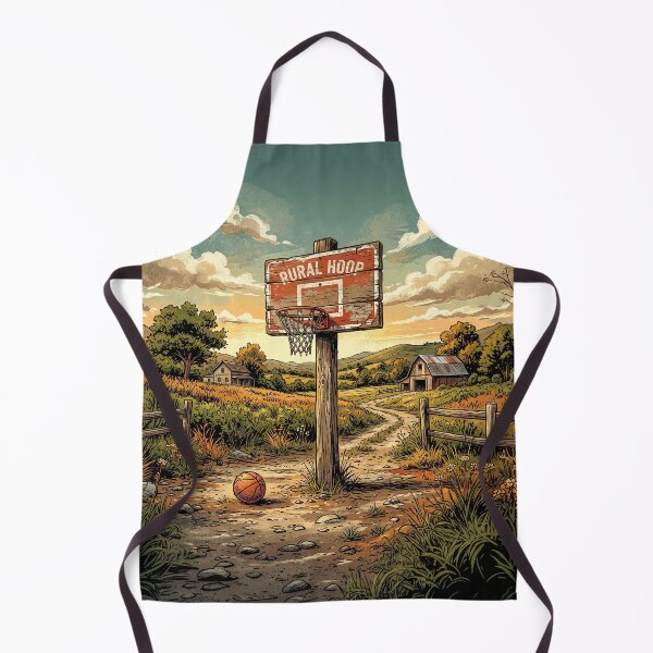 Artikelvorschau, Rural Basketball Hoop entworfen und verkauft von Home Decor Art.