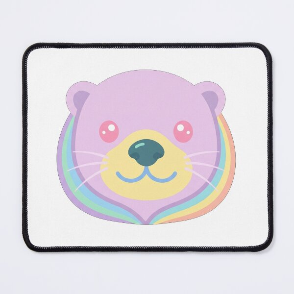 Item preview, Cute Rainbow Pastel Otter designed and sold by Owcomm.