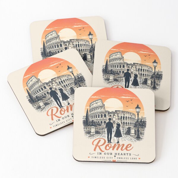 Item preview, Rome In Our Hearts Timeless City Endless Love designed and sold by BagFactoryUK.