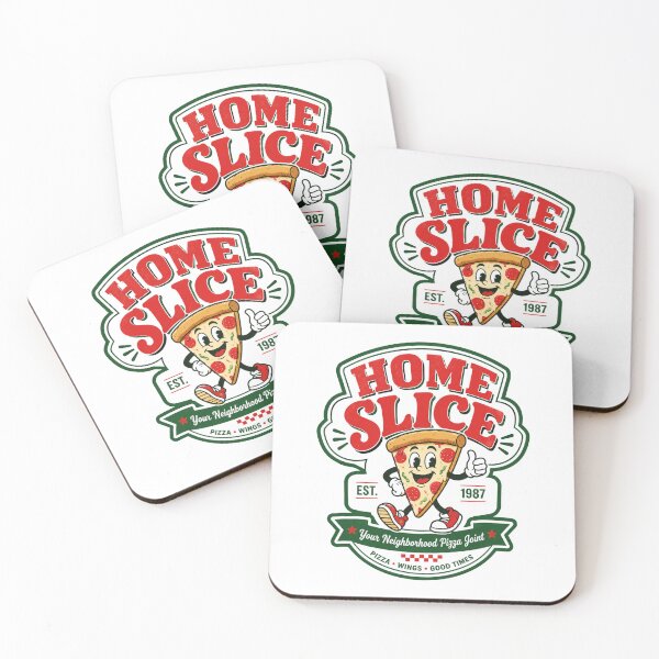 Item preview, Home Slice Pizza Badge designed and sold by Mr-AShop.